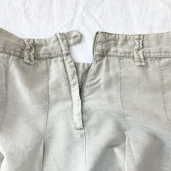 H&M Linen Blend Pleated Skirt - Picture 11 of 12